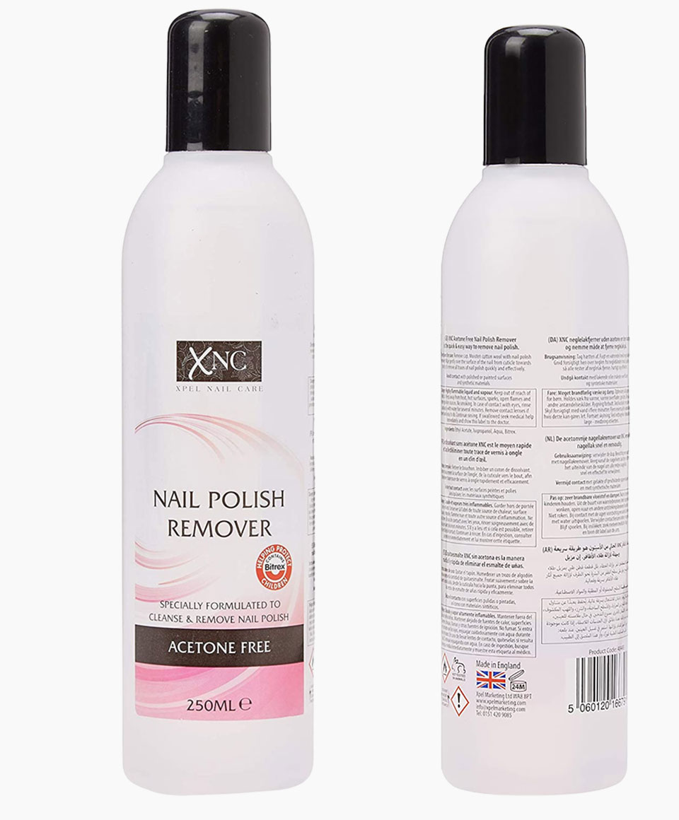 XNC Xpel Nail Care Nail Polish Remover Acetone Free