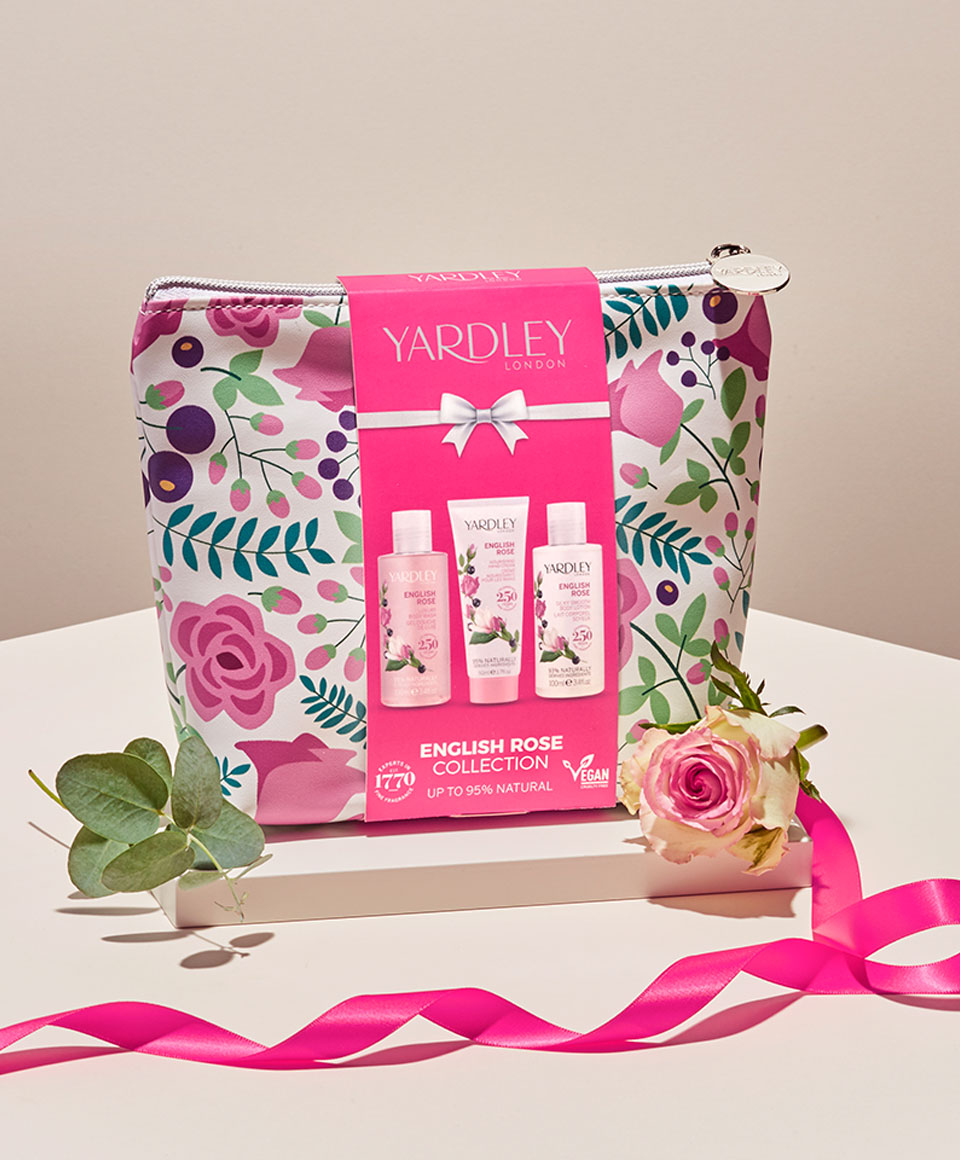 English Rose Collection Bath And Body Gift Bag