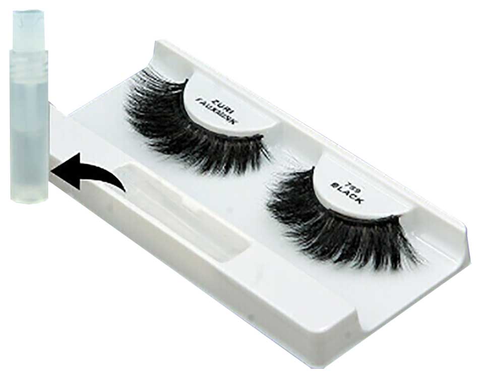 Zuri Fauxmink Eyelashes 799 Black