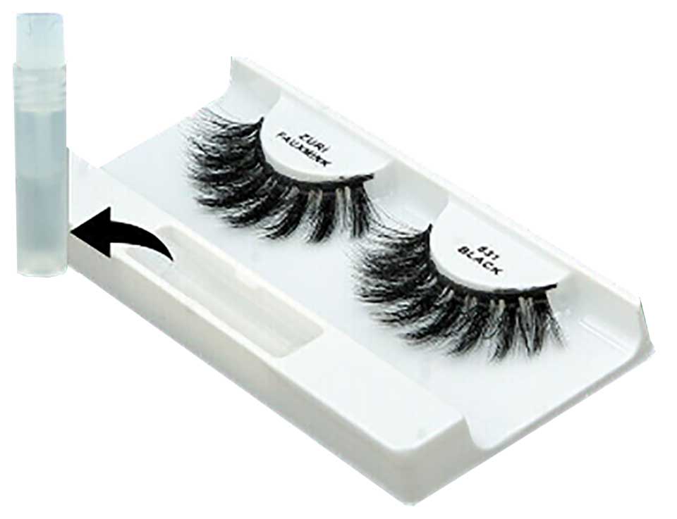 Zuri Fauxmink Eyelashes 831 Black