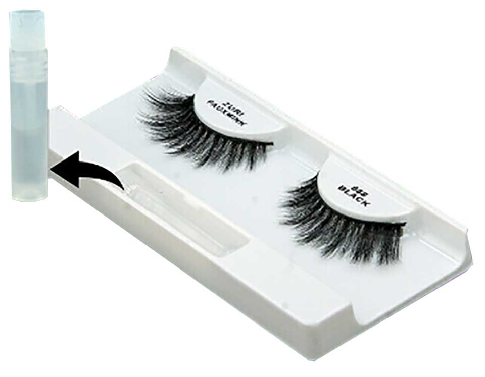 Zuri Fauxmink Eyelashes 888 Black