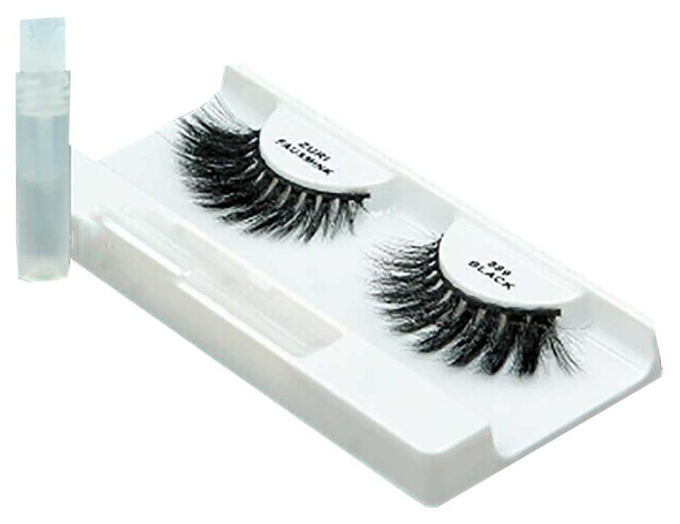 Zuri Fauxmink Eyelashes 889 Black