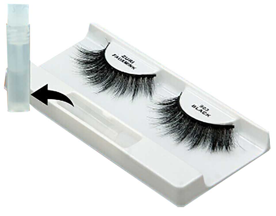 Zuri Fauxmink Eyelashes 903 Black