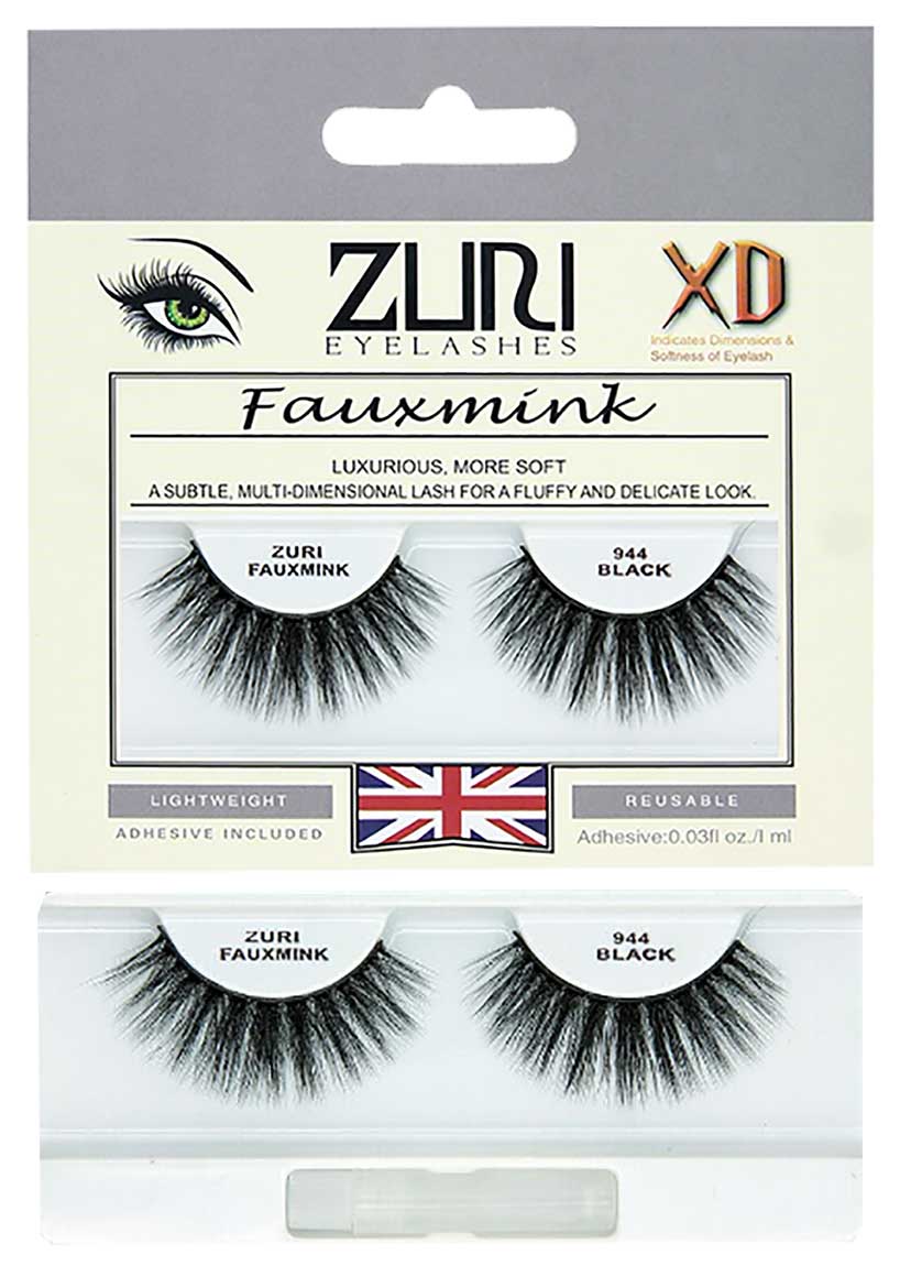 Zuri Fauxmink Eyelashes 944 Black