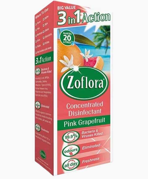 Concentrated 3 In 1 Disinfectant Pink Grapefruit