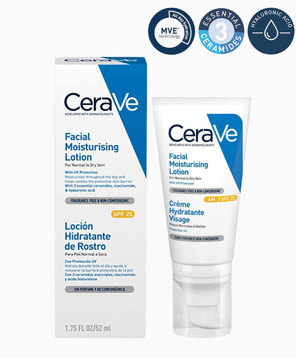 cerave am facial moisturising lotion spf 25