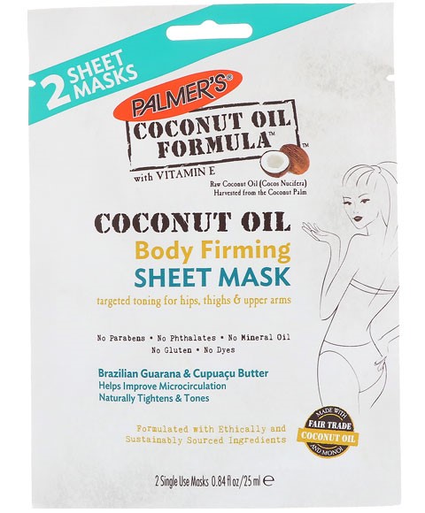 Coconut Oil Formula Body Firming Sheet Mask