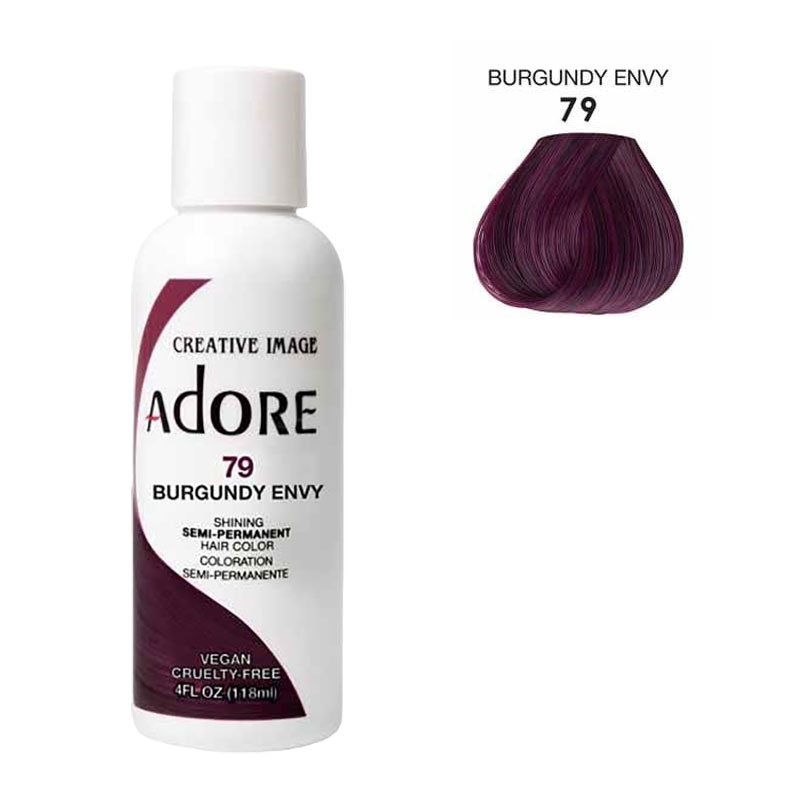Adore Shining Semi Permanent Hair Color Burgundy Envy