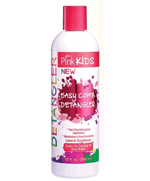 Pink Kids Easy Comb Detangler