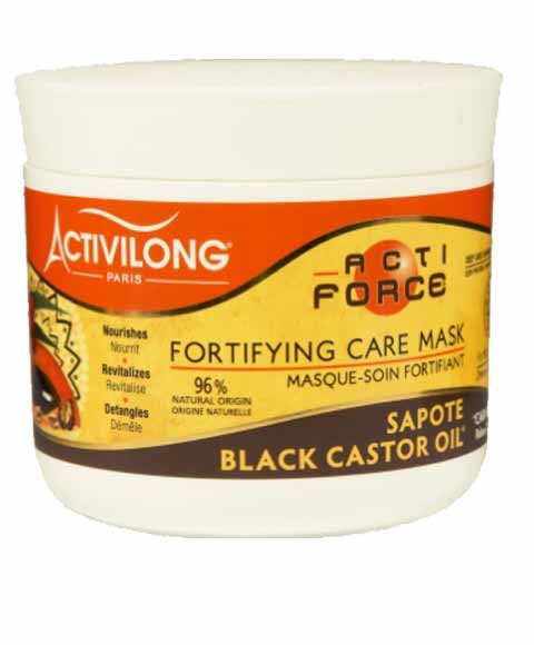 Acti Force Black Castor Oil Fortifying Care Mask