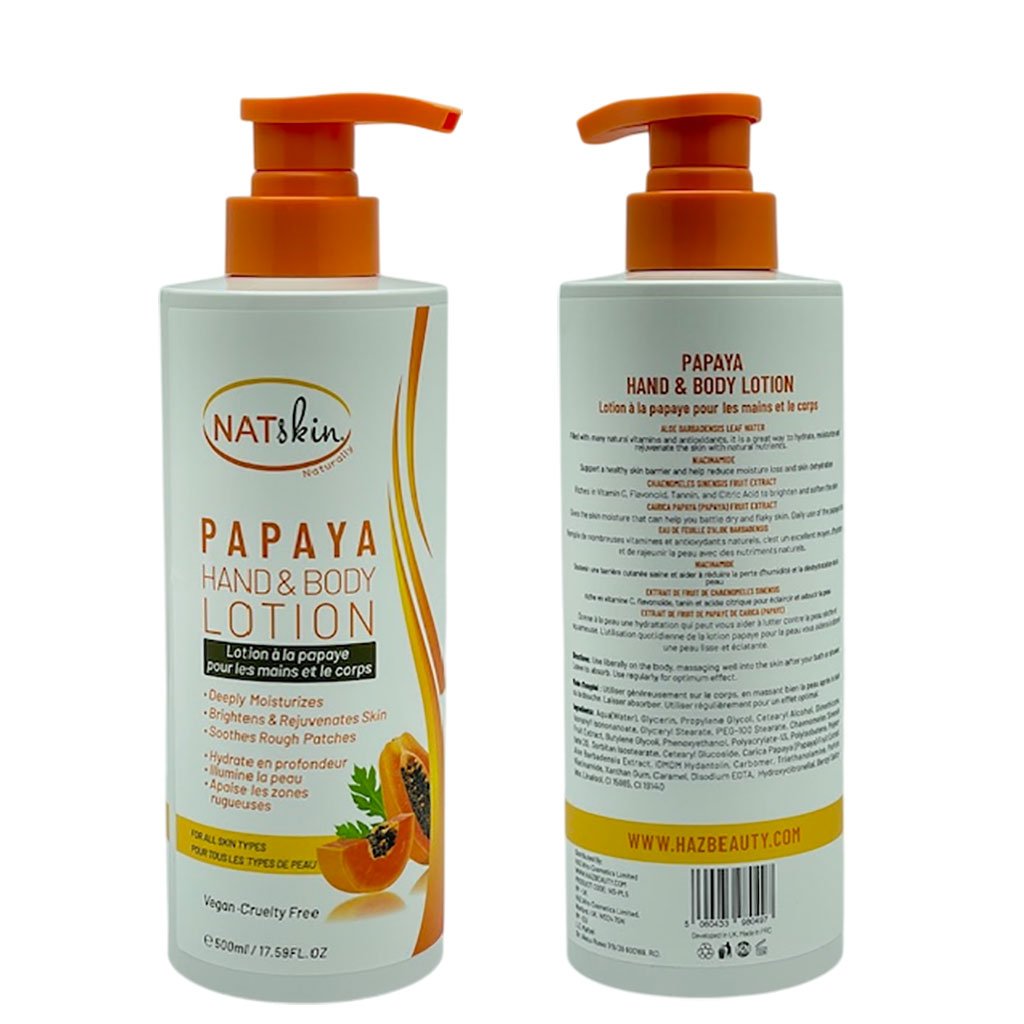 Nat Skin Papaya Hand And Body Lotion