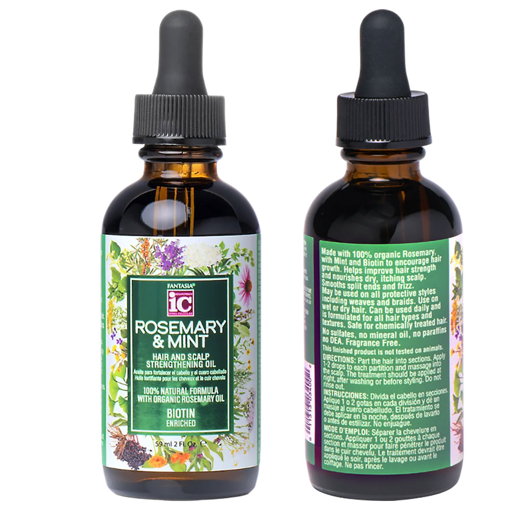 Ic Fantasia Rosemary Mint Hair And Scalp Oil
