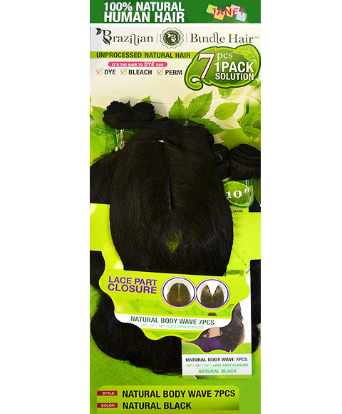 Brazilian 7 Pcs Bundle Hair HH Natural Body Wave