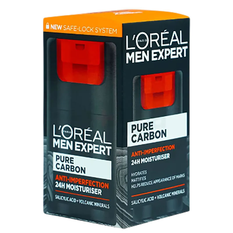Men Expert Pure Carbon Anti Imperfection 24H Moisturiser