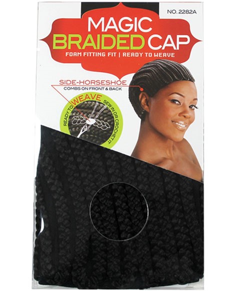 Magic Braided Cap Black