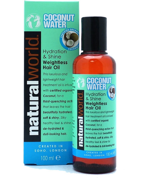 Hair Oils Coconut Water Hydration And Shine Weightless Hair Oil