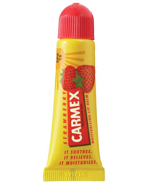 Carmex Moisturising Lip Balm Tube Strawberry