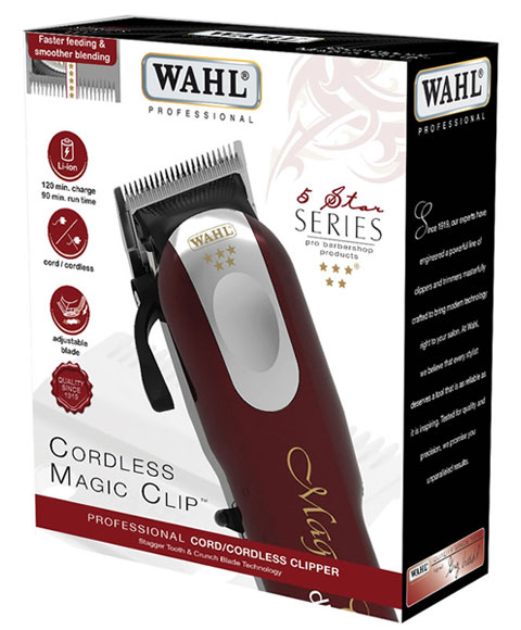 Wahl 5 star series cordless magic clip clipper | ORDER NOW