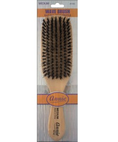 Annie Natural Boar Bristle Medium Wave Brush 2160