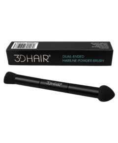 3D Hair Dual Ended Hairline Powder Brush