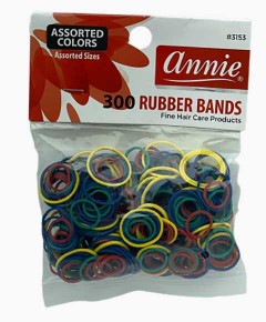 Annie 300 Rubber Bands Multi Coloured