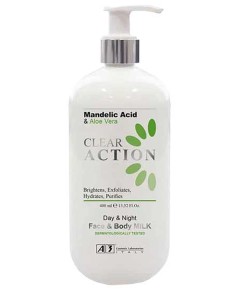 Clear Action Face And Body Milk