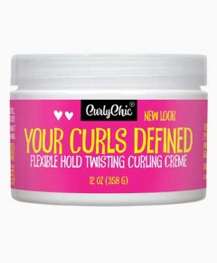 Curly Chic Your Curls Defined Flexible Hold Twisting Curling Creme