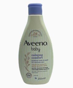 Aveeno Baby Calming Comfort Bedtime Bath And Wash