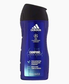 Champions Fresh Hydration Body And Hair Shower Gel