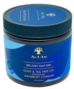 As I Am Dry And Itchy Scalp Care Olive And Tea Tree Oil Co Wash