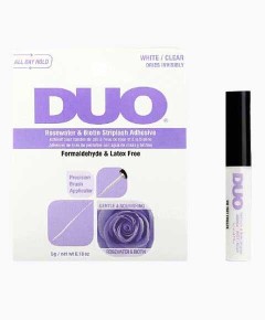 Ardell Duo Rosewater And Biotin Striplash Adhesive Clear