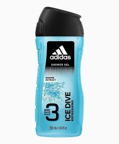 Adidas 3 In 1 Ice Dive Shower Gel