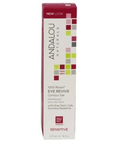 Andalou Naturals 1000 Roses Eye Revive Sensitive Contour Gel