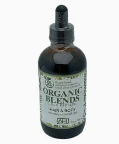 Organic Blends Cold Pressed Hair And Body Moisturizing Oil