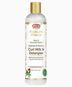 Moisture Miracle Aloe And Coconut Water Curl Milk And Detangler
