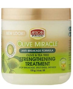 Olive Miracle Olive And Tea Tree Strengthening Treatment