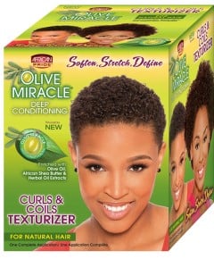 Olive Miracle Deep Conditioning Curls And Coils Texturizer
