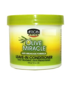 Olive Miracle Anti Breakage Formula Leave In Conditioner Tub