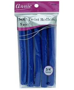 Annie Soft Twist Rollers Purple 1205