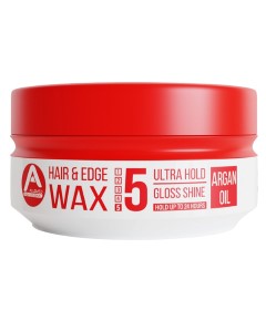 Hair And Edge Wax With Argan Oil Ultra Hold 5