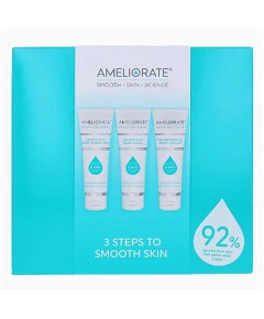 Ameliorate 3 Steps Kit To Smooth Skin