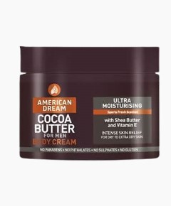 Cocoa Butter Ultra Moisturising Body Cream For Men