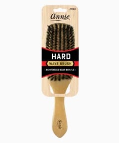 Annie Reinforced Boar Bristle Hard Wave Brush 2063