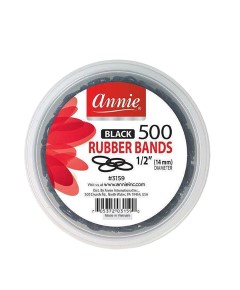 Annie Black Rubber Band 3159