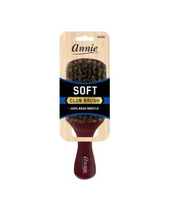 Annie Natural Boar Bristle Soft Club Brush 2081