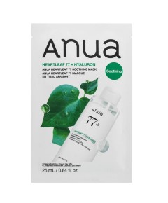 Heartleaf 77 Plus Hyaluron Soothing Mask