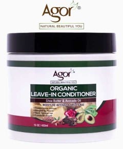 Organic Leave In Conditioner With Shea Butter And Avocado Oil
