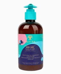 Born Curly Argan Leave In Conditioner And Detangler