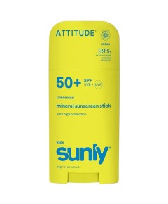 Sunly Kids Unscented Mineral Sunscreen Stick SPF50
