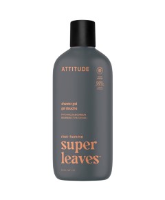 Super Leaves Men Patchouli And Bourbon Shower Gel